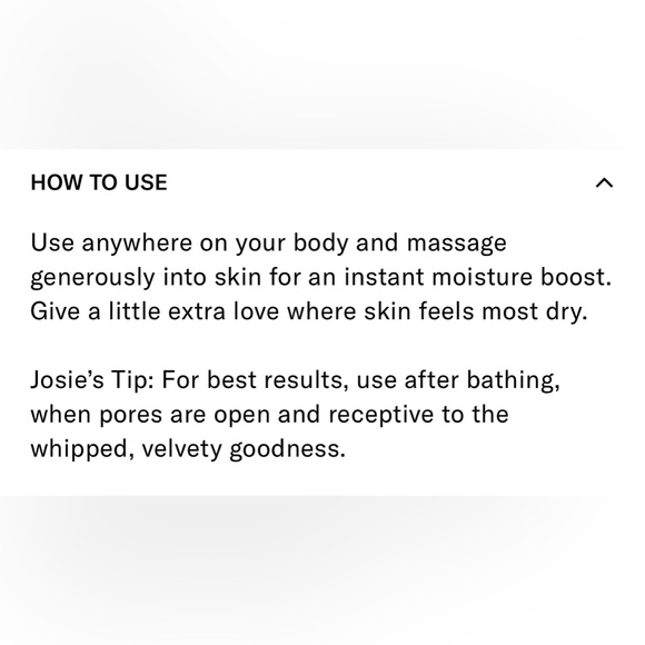 NEW! Josie Maran Whipped Argan Oil Be True Unscented 2 fl oz unopened - Picture 3 of 6